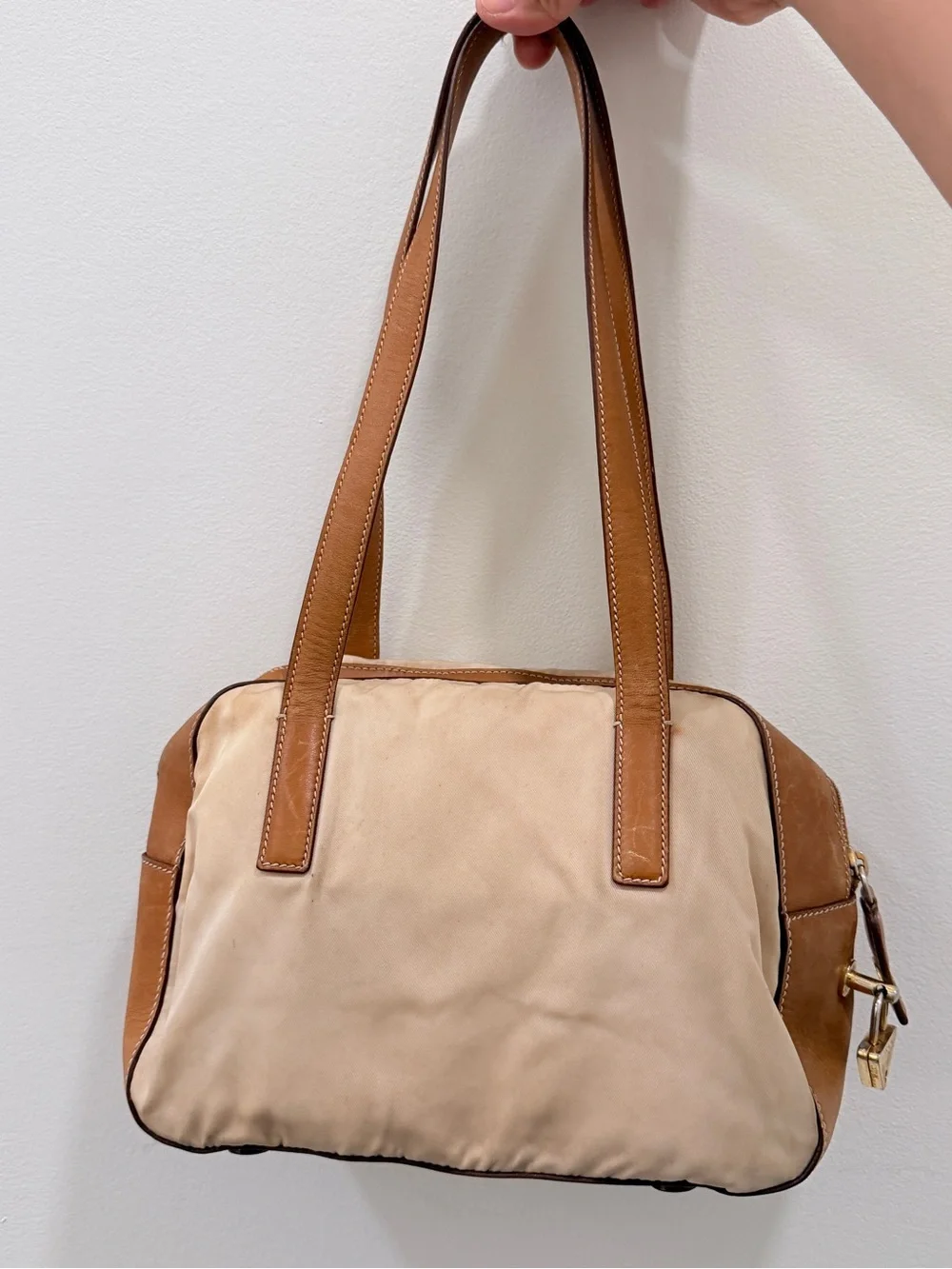 Prada vintage beige